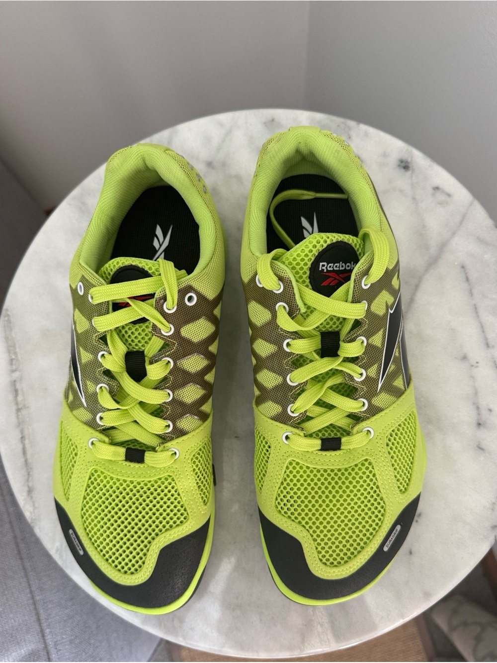 Reebok Nano 2.0 Laser Lime Green and Black Mesh Training Shoes